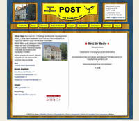 Screenshot der Webseite www.post-twiste.de